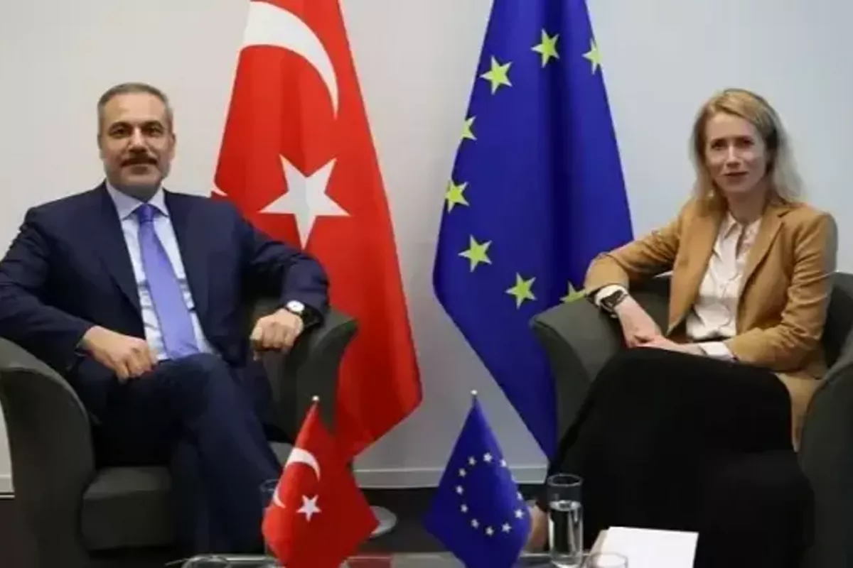 Fidan Holds High-Level Talks with EU's Kallas in Luxembourg