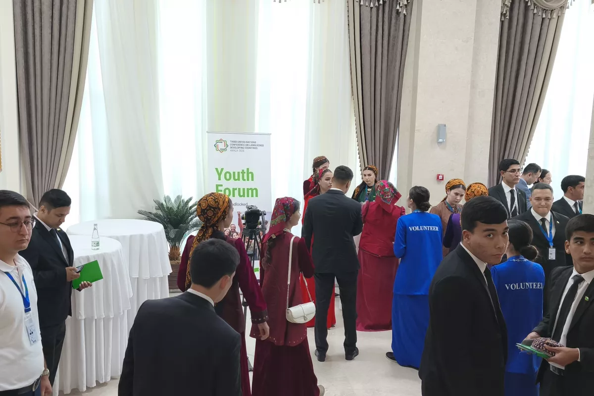 Youth Forum Kicks Off in Turkmenistan’s Avaza as Curtain Raiser for UN LLDC3 Summit