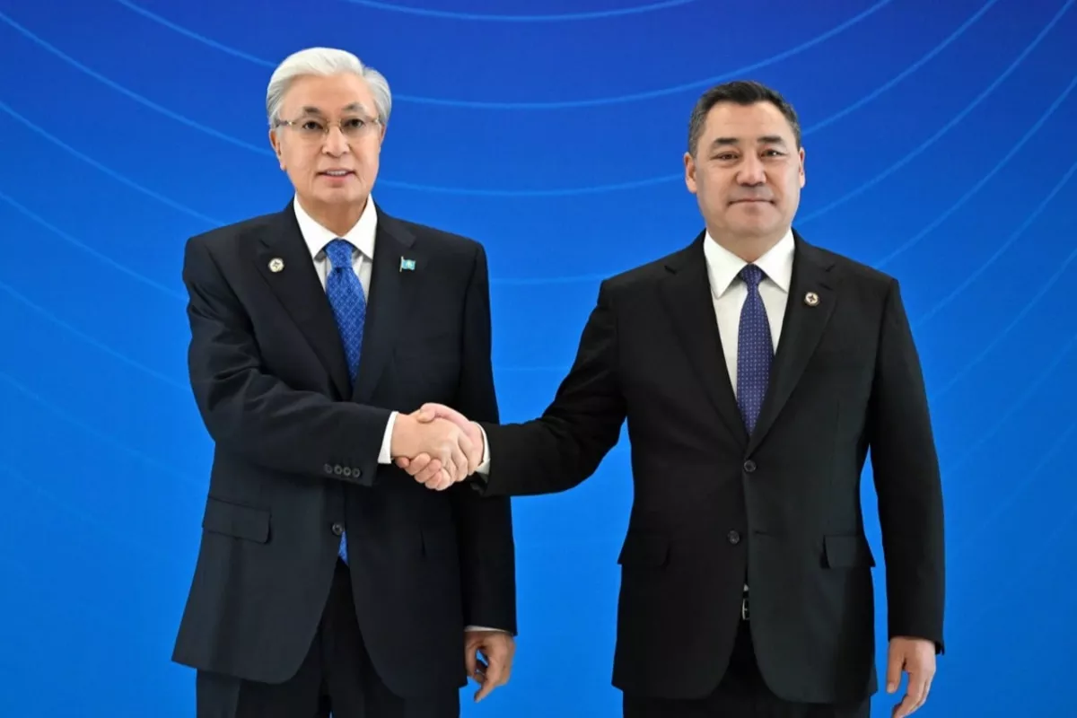 Kazakh Leader Reaches Yntymak Ordo for CSTO Summit