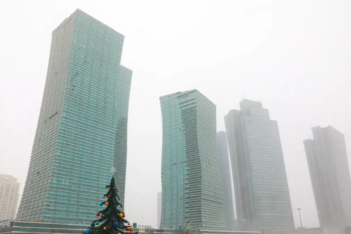 Severe Winter Weather Warning Covers 12 Regions of Kazakhstan