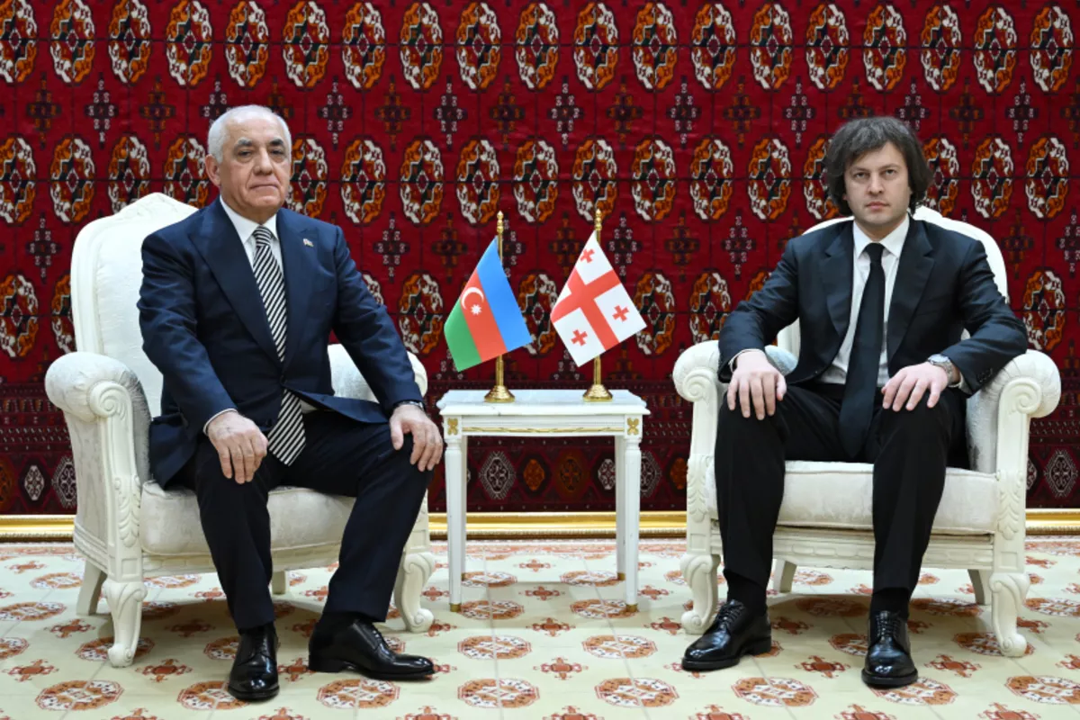 Azerbaijani and Georgian PMs Hold Talks in Ashgabat