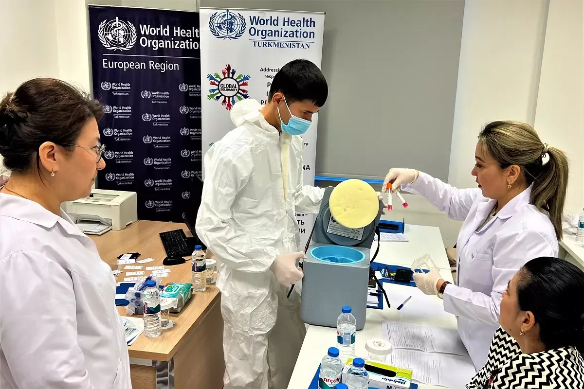World Health Organization Trains Turkmen Virologists to Boost National Response to Flu and Respiratory Threats
