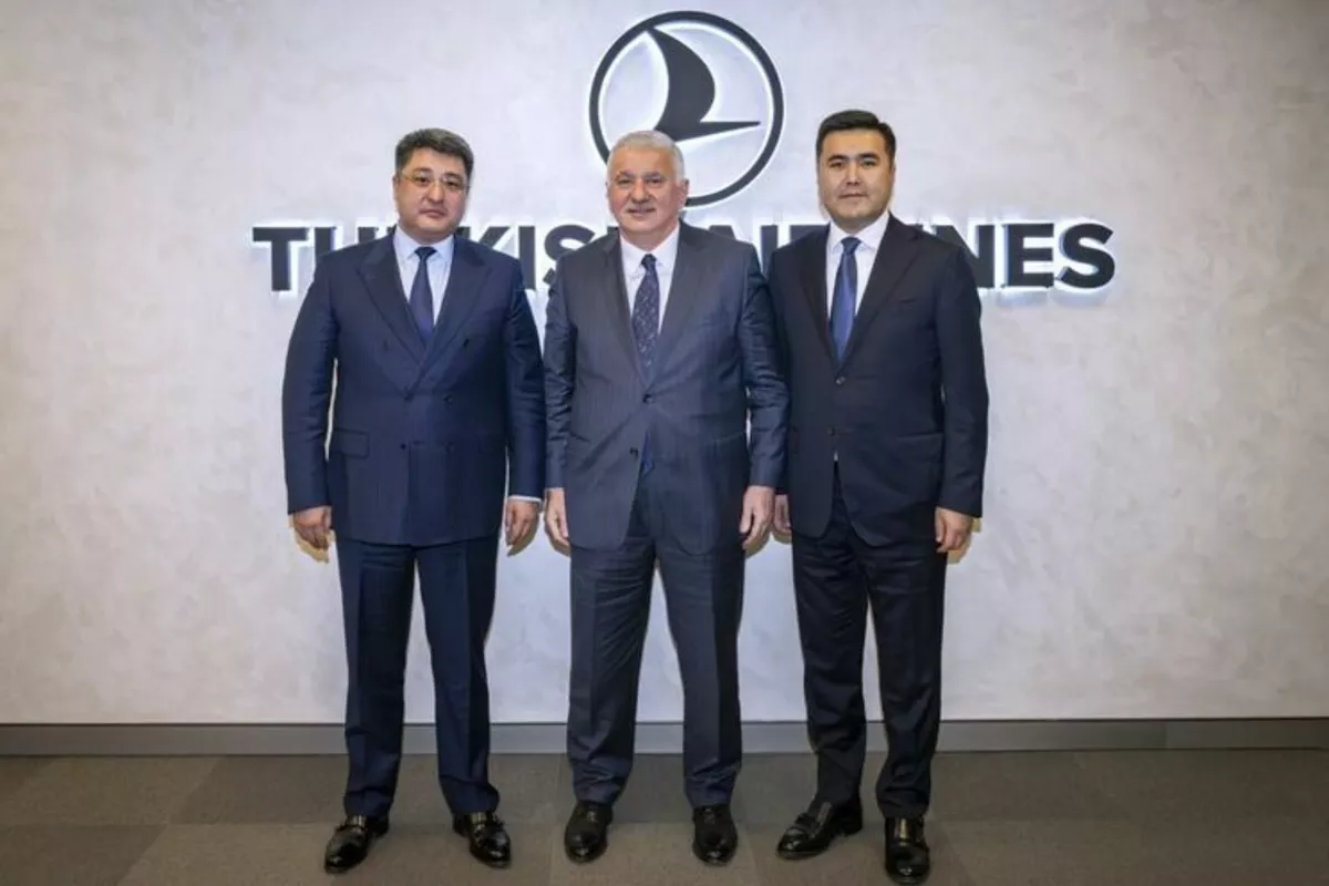 Kyrgyzstan, Turkish Airlines Explore New Aviation Cooperation