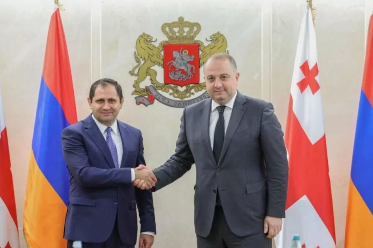 Georgian Defense Minister Arrives in Yerevan for Official Visit