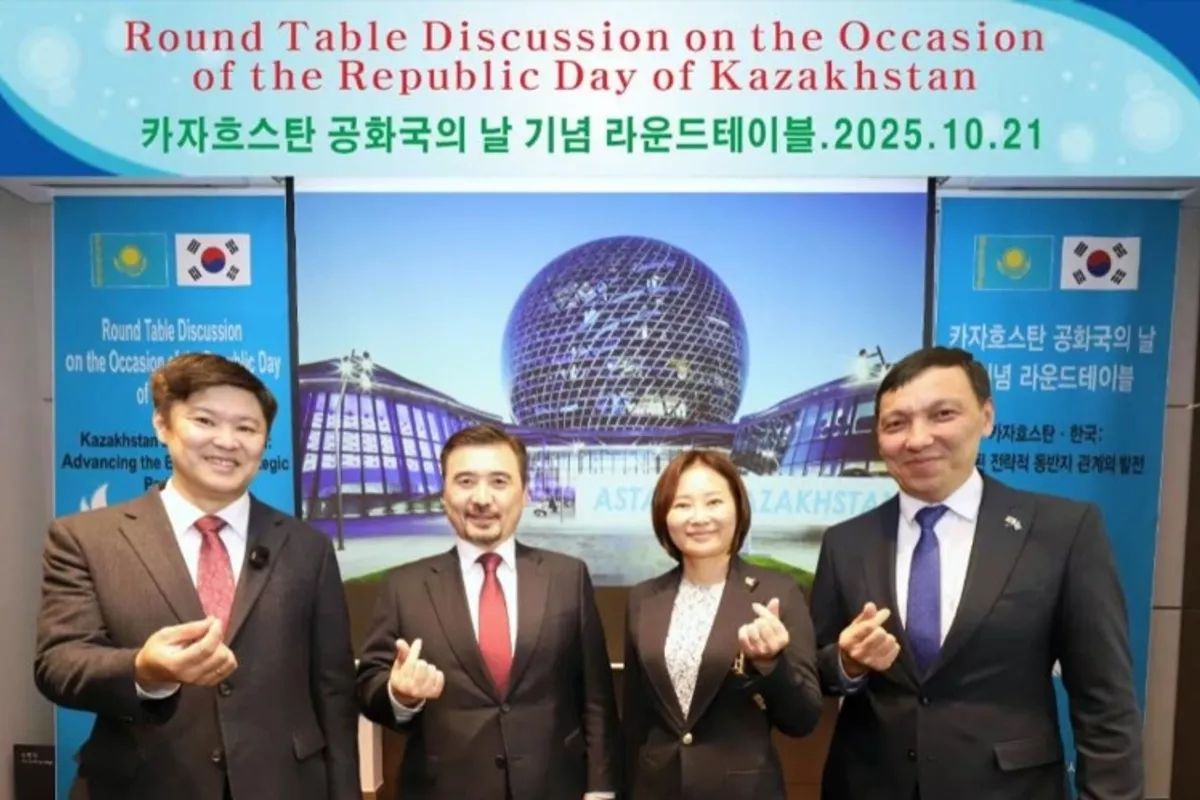Kazakhstan, South Korea Celebrate Growing Strategic Ties at Seoul Roundtable
