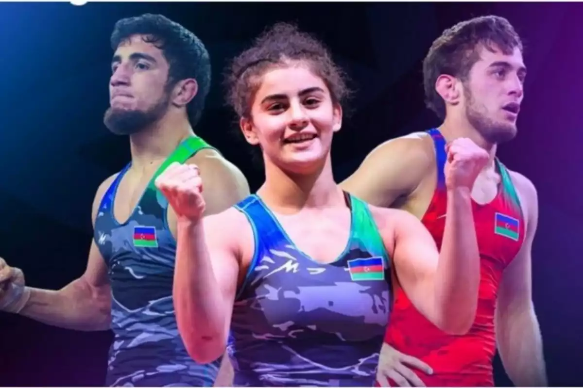 Azerbaijani U23 Wrestlers Excel at European Championships in Tirana