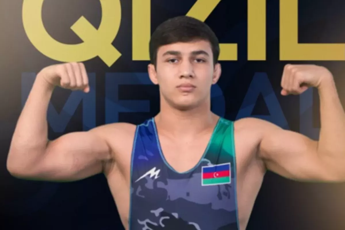 Azerbaijani Wrestler Becomes U20 European Champion