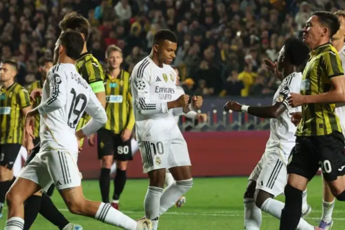 Mbappe Hat-Trick Leads Real Madrid to 5-0 Victory Over Kairat