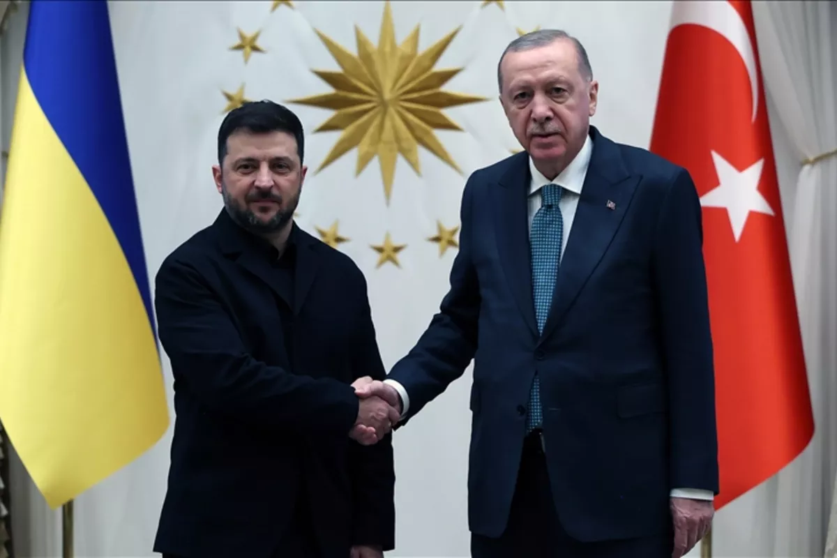 Turkish, Ukrainian Presidents Hold Talks in Ankara