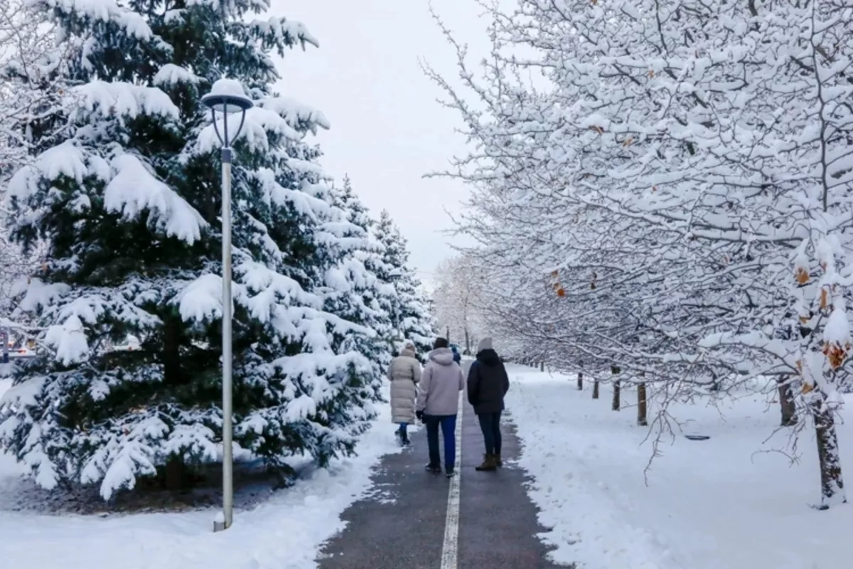 Kazakhstan Faces Unstable Weather With Snow and Ice