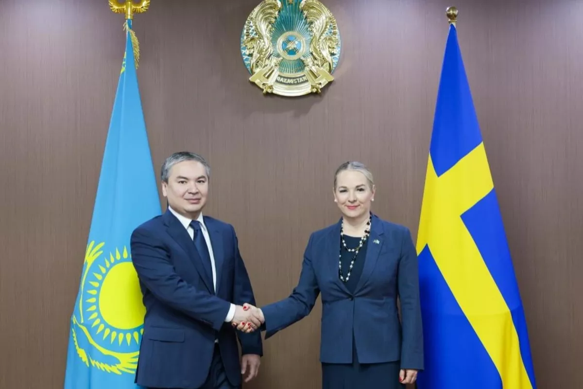 Kazakhstan, Sweden Launch New Commission to Boost Trade and Investment