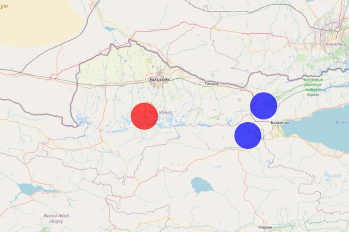 Minor Earthquake Hits 35 km Near Bishkek