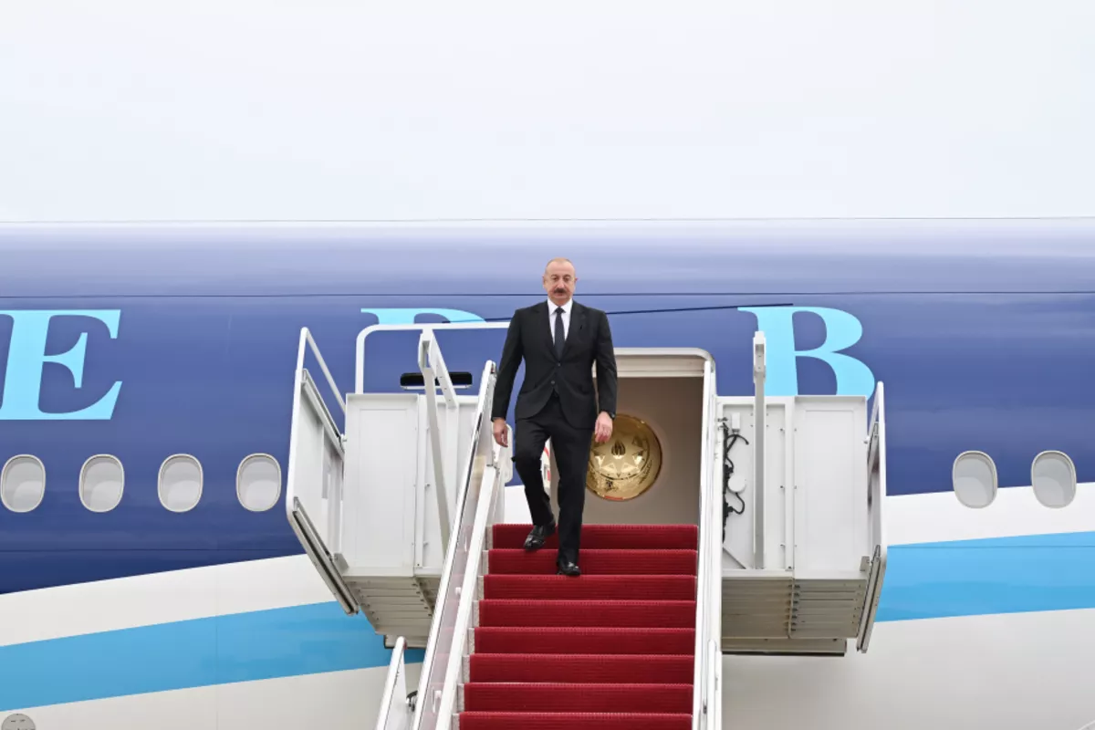 Azerbaijani President Arrives in Washington at Trump’s Invitation