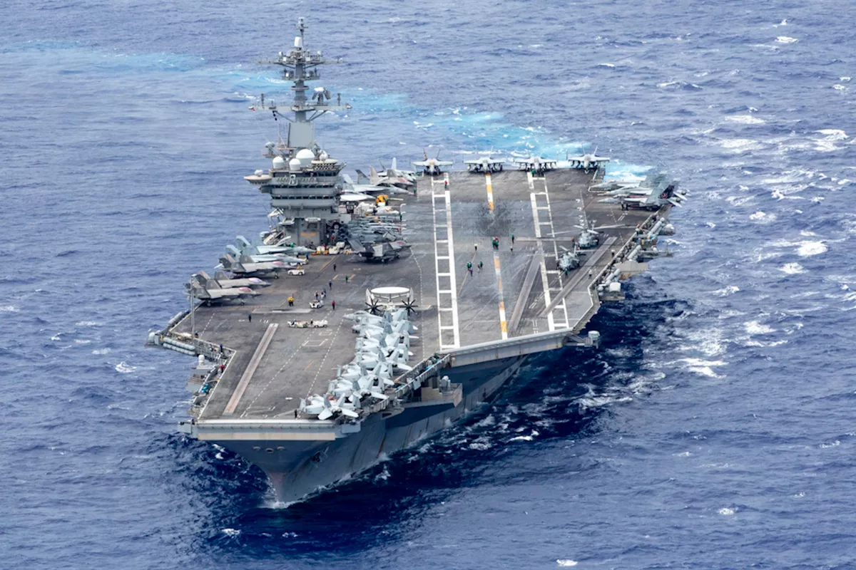 Iran Claim Missile Attack on US Aircraft Carrier