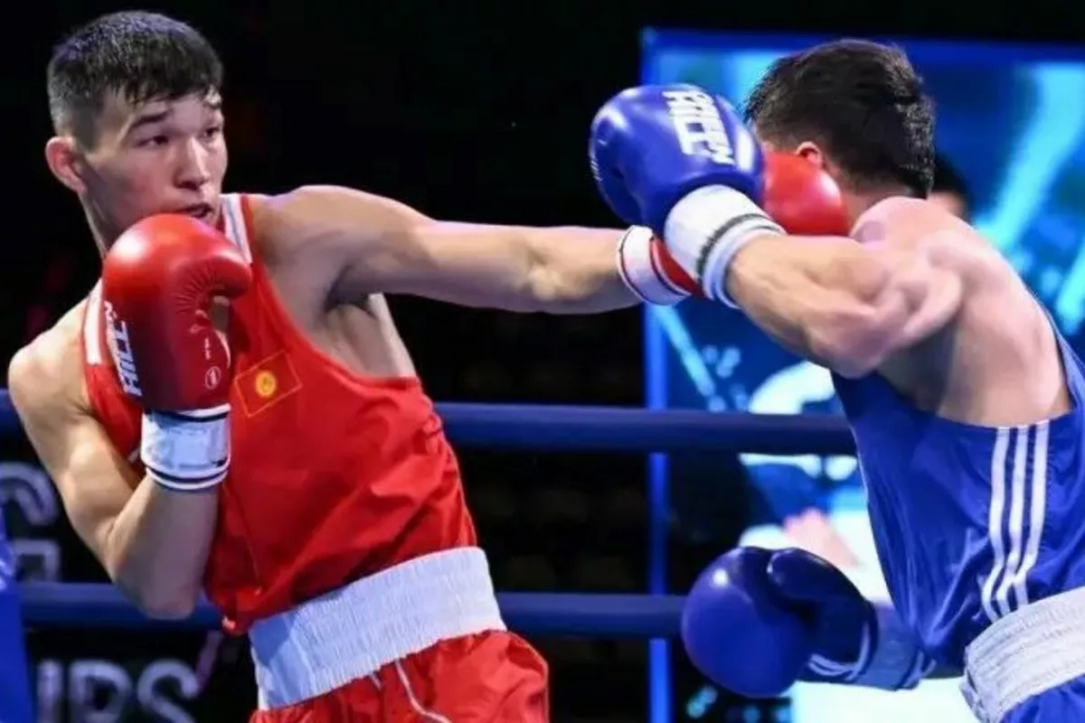 Kyrgyz Boxer Exits World Championships After Loss to Cuban Olympic Champion