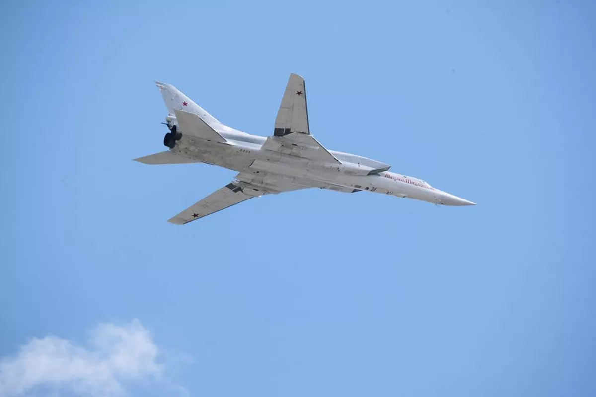 Russian Tu-22M3 Bombers Conduct Simulated Strike in Joint Drills with Belarus