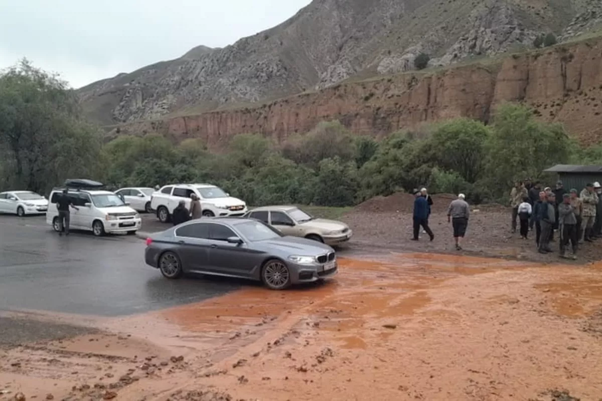 Mudflow Risk Looms Over Kyrgyz Mountains Amid July Storm Warning