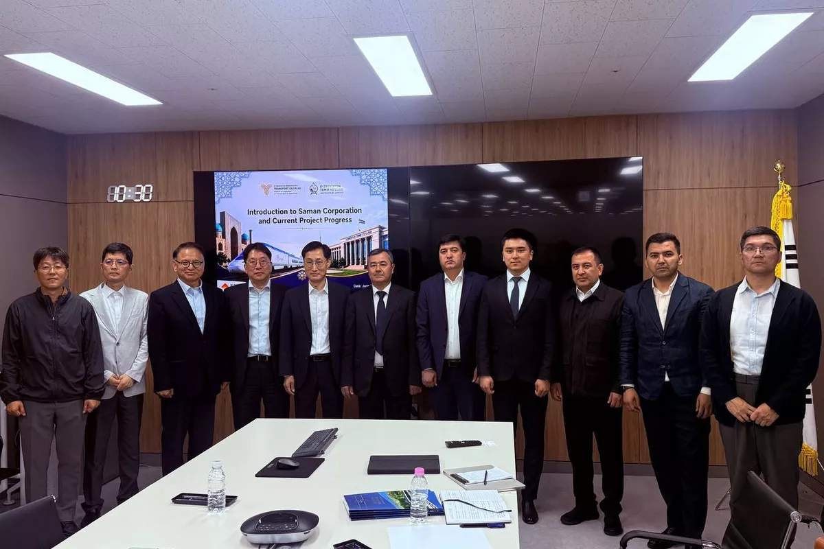 Uzbekistan, South Korea Advance Plans for High-Speed Tashkent–Samarkand Rail Line