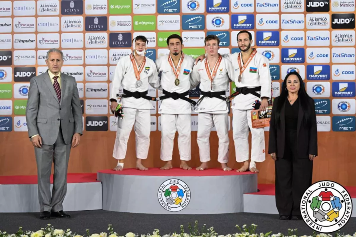 Azerbaijani Judokas Claim Double Gold at Guadalajara Grand Prix 2025