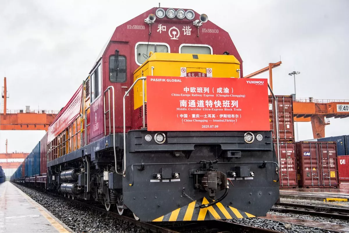 New Rail Link Connects China and Türkiye Through Middle Corridor