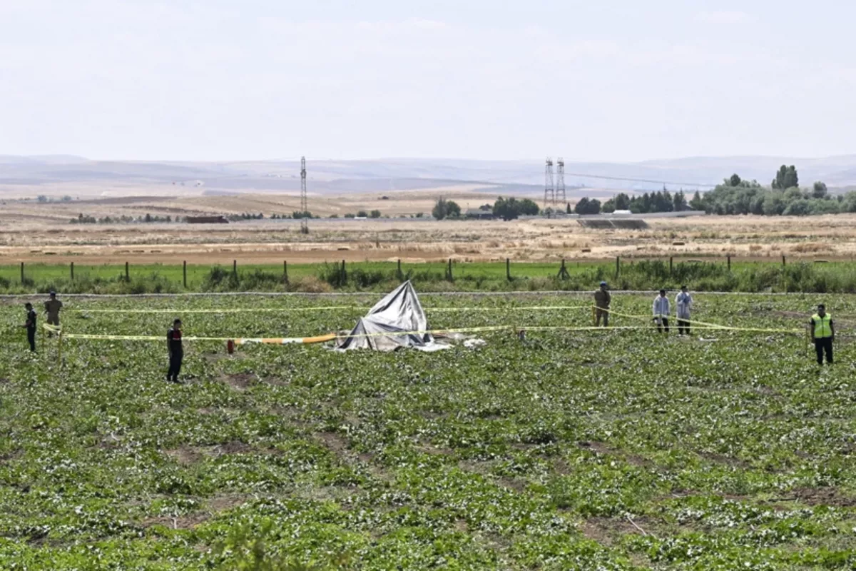 Training Helicopter Crashes Near Türkiye's Ankara, Two Injured