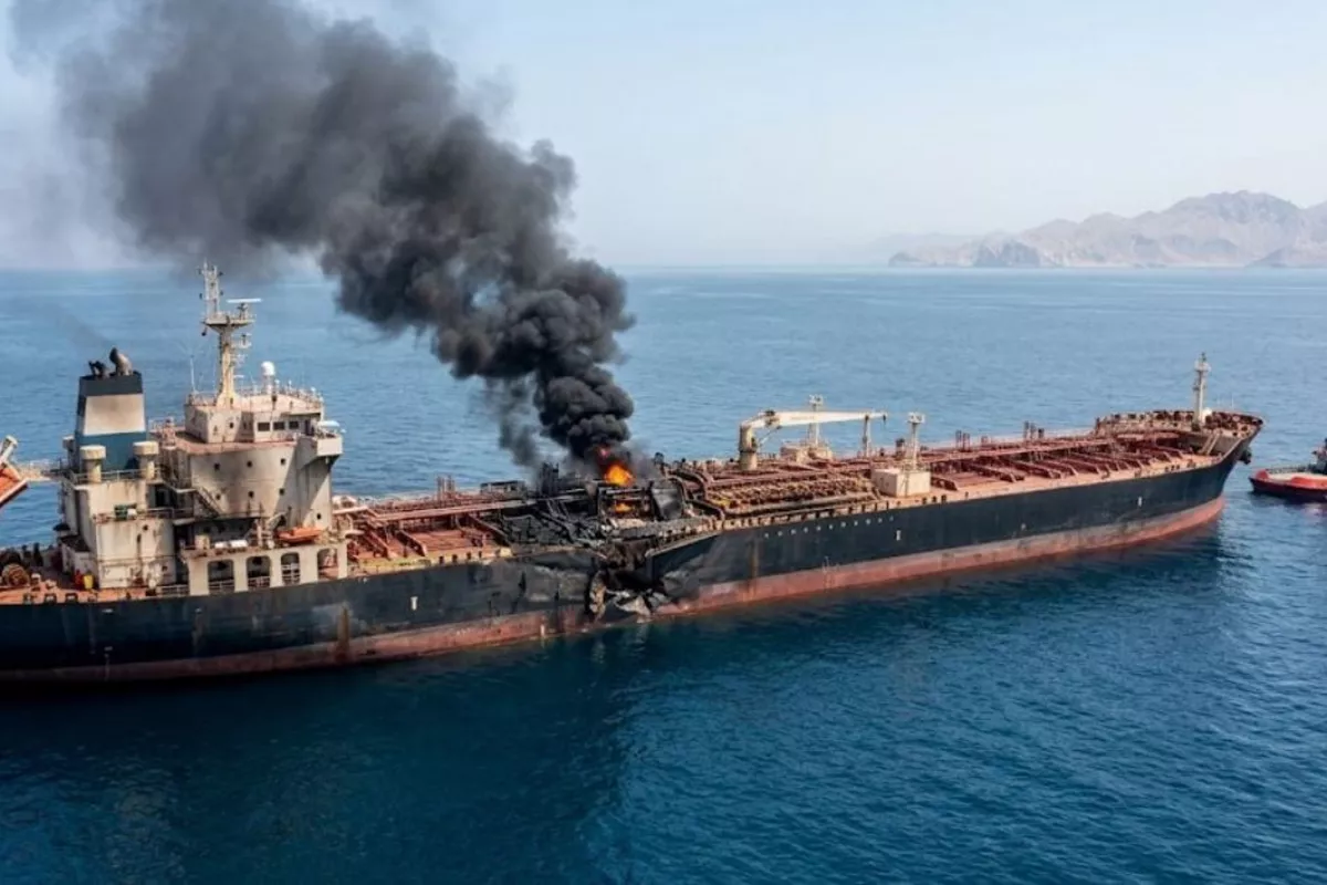 Another Tanker Hit by Unknown Projectile in Strait of Hormuz