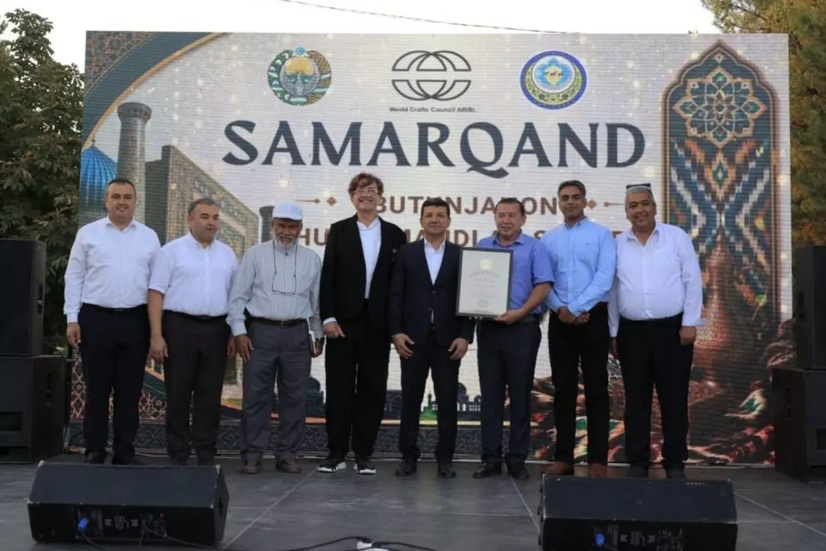 Samarkand Named World Craft City