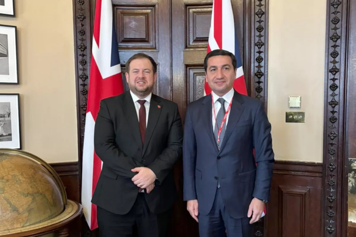 Azerbaijan, UK Discuss Deepening Bilateral Ties