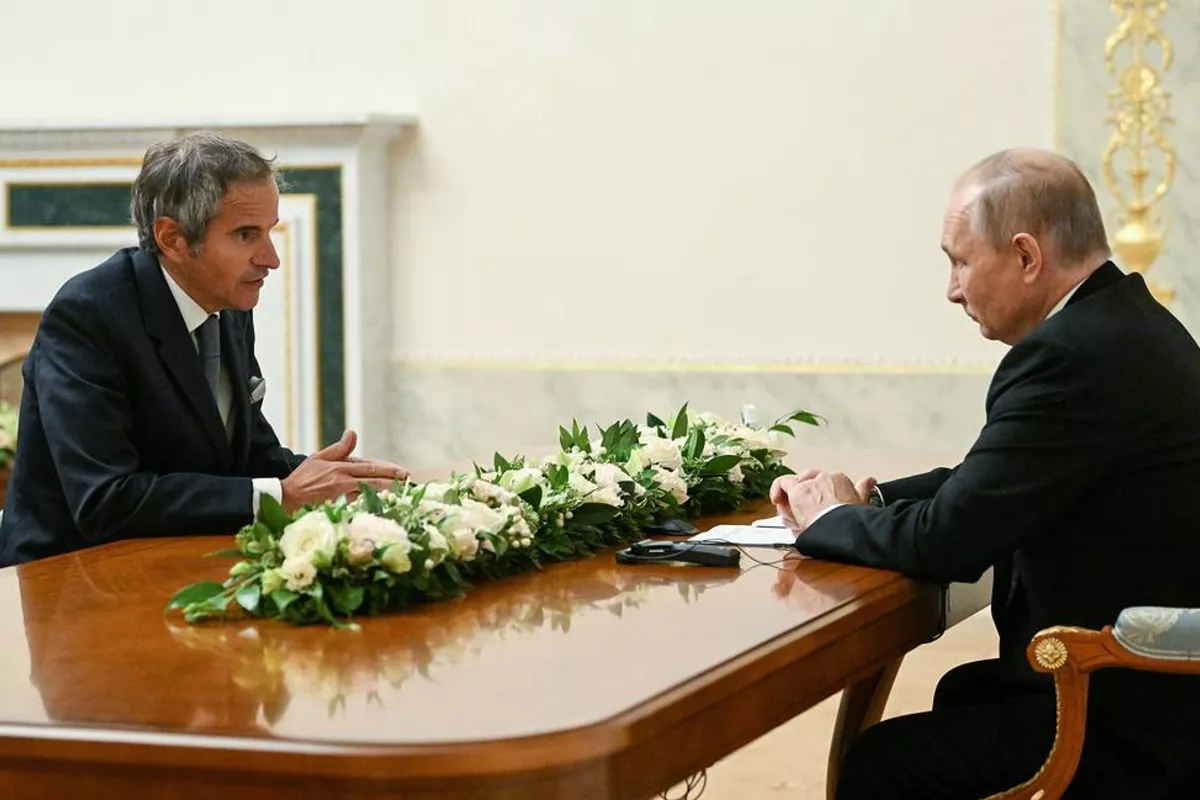 Putin Hosts IAEA Chief Rafael Grossi for Kremlin Talks
