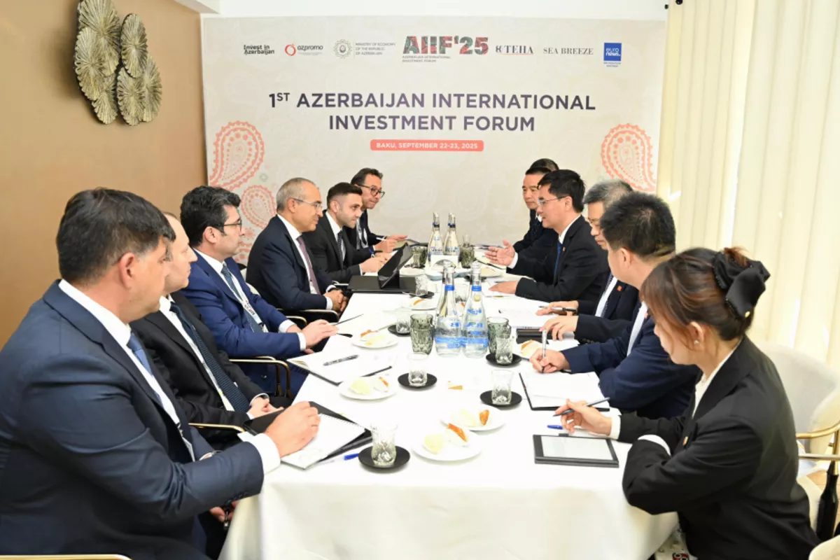 Azerbaijan and China Explore Collaboration in Green Energy, Infrastructure, and Industry