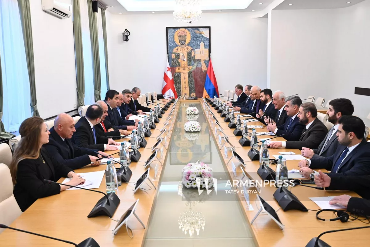Armenian President and Georgian Parliament Speaker Hold Talks on Strengthening Cooperation