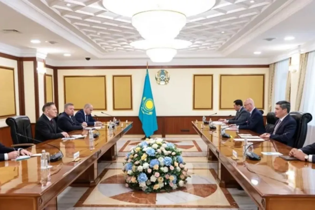 Kazakhstan’s Nuclear Ambitions Take Shape in Talks with Russia's Rosatom Chief