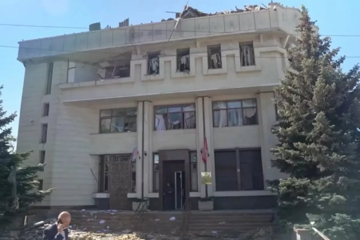 Ukrainian Drone Strike Hits Historic Museum in Crimea