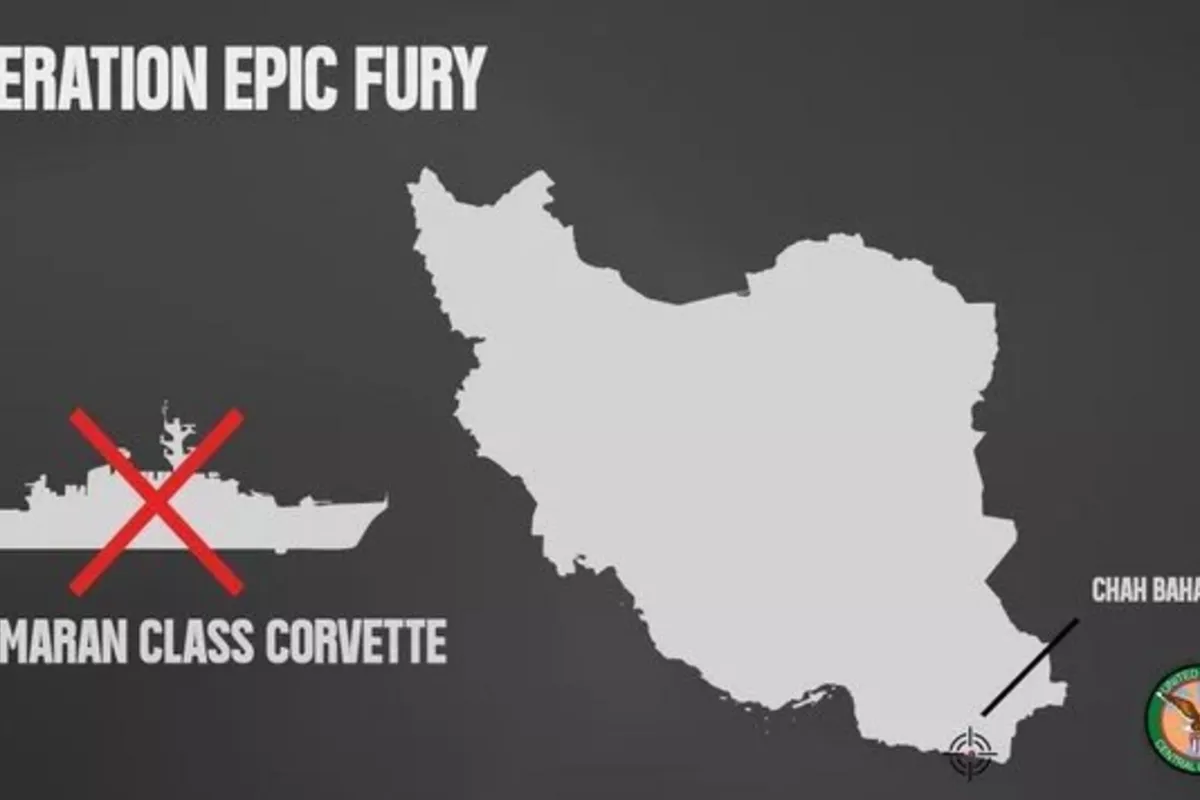 US Military Reports Iranian Vessel Sunk in Gulf of Oman