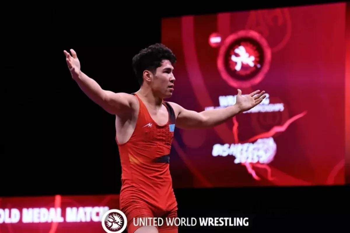Kazakh Wrestler Scores Silver in Greco-Roman Showdown