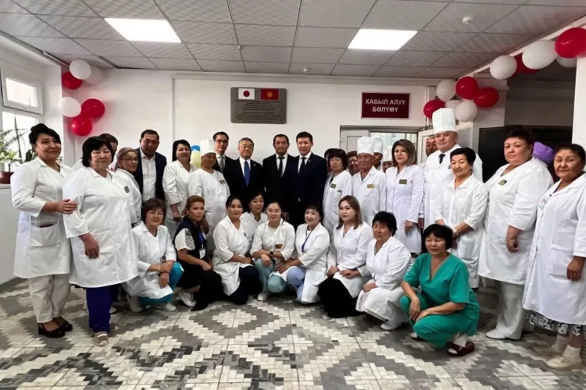Kyrgyzstan Strengthens Medical Services with Help from Japan