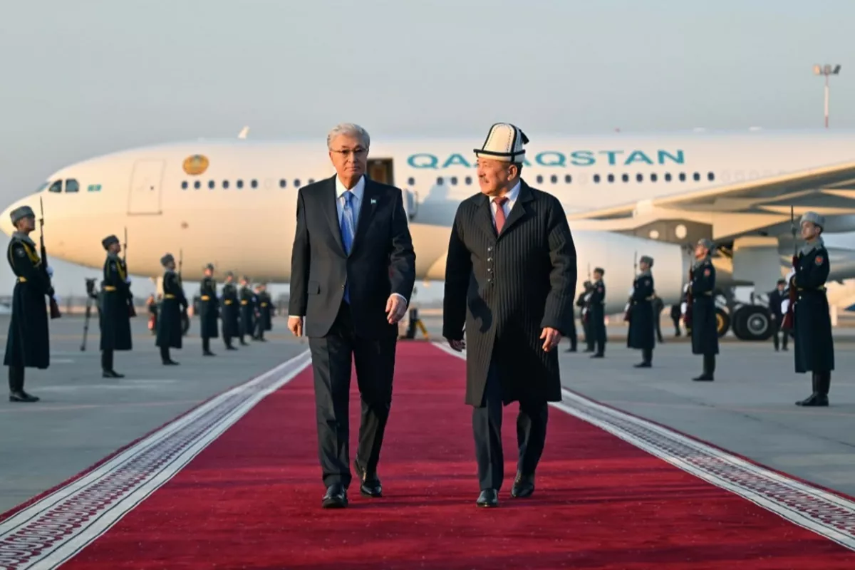 Kazakh President Arrives in Bishkek for CSTO Summit
