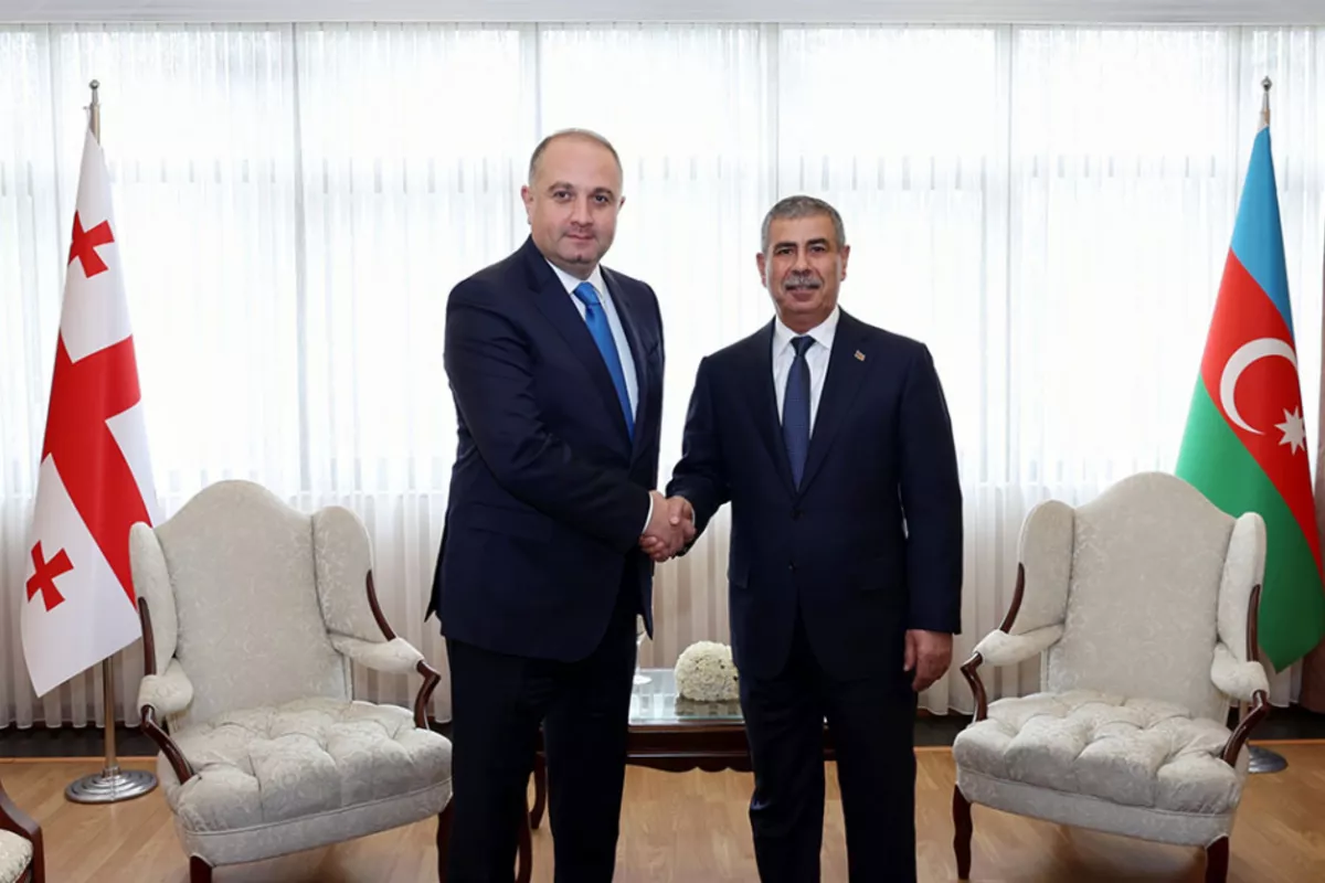 Azerbaijani, Georgian Defense Ministers Meet in Ankara