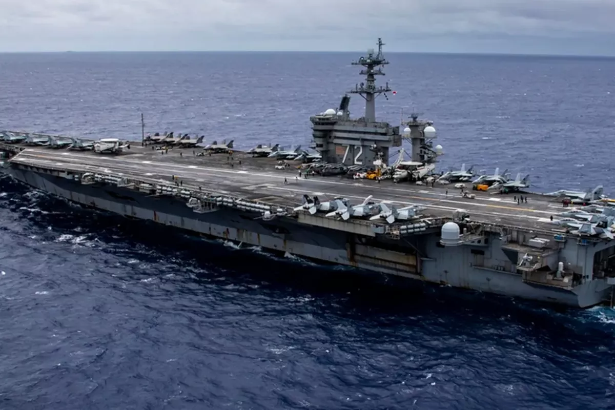 US Shoots Down Iranian Drone Approaching Aircraft Carrier