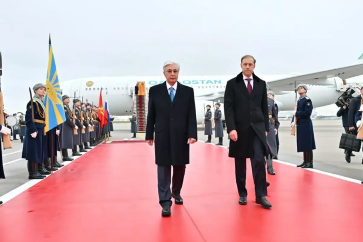 Kazakh President Arrives in Russia for State Visit