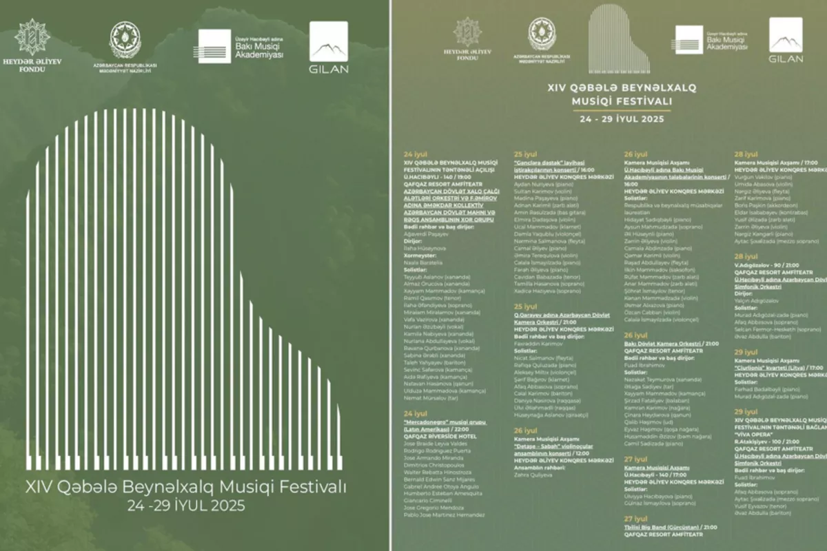 14th Gabala International Music Festival Kicks Off in Azerbaijan