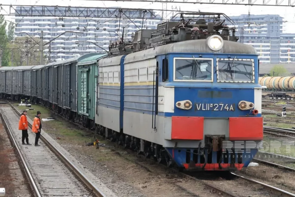 Russian Fertilizer-Laden Train Departs Bilajari Station for Armenia