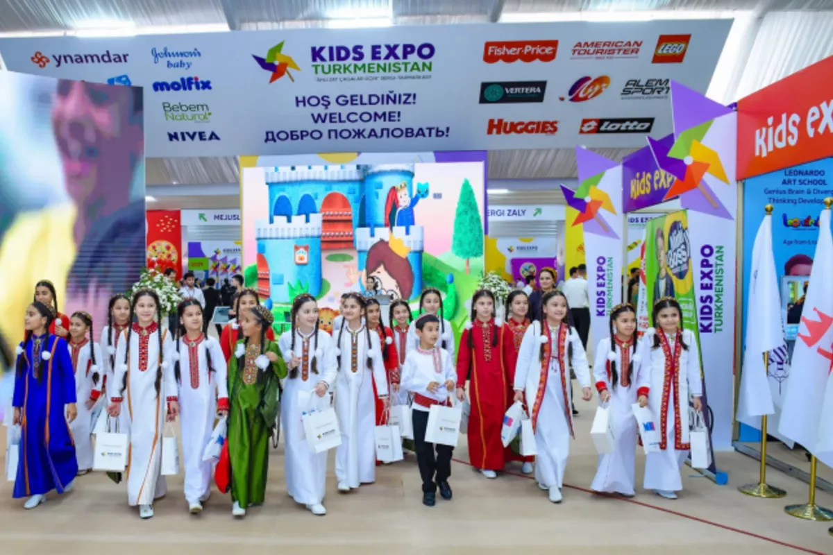 Turkmenistan Showcases Child-Centered Initiatives at International Kids Expo