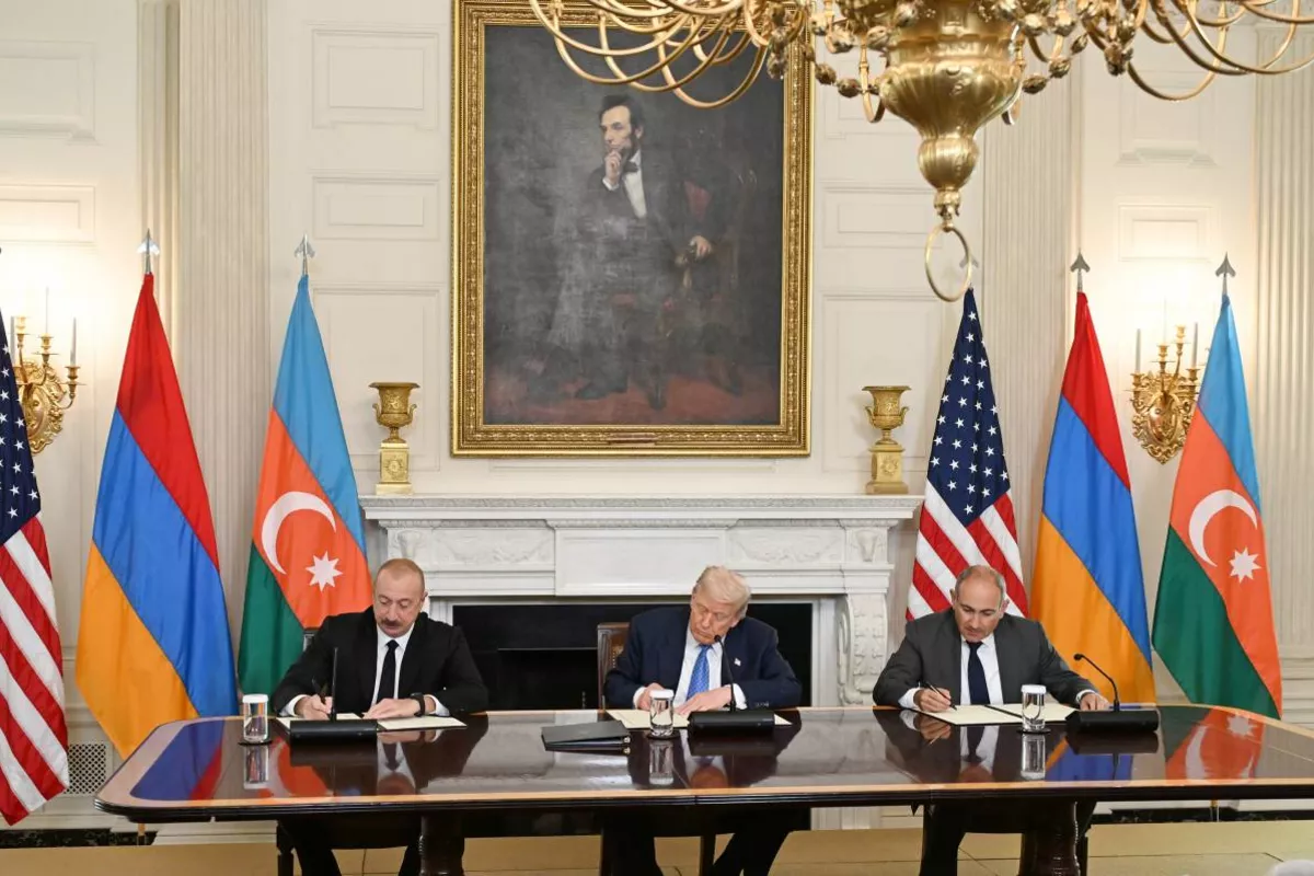 Azerbaijan, US, Armenia Issue Joint Statement White House Peace Summit Anniversary