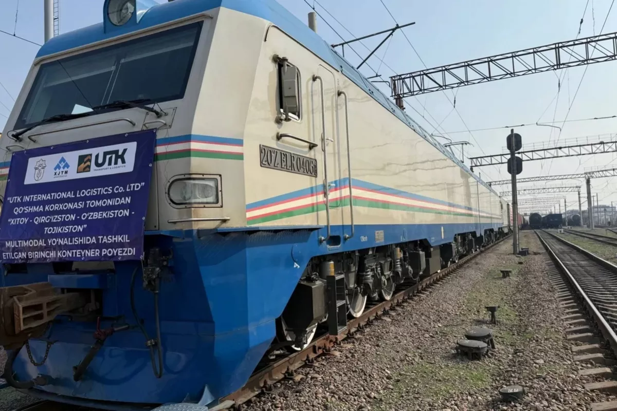 First Train Departs on China–Kyrgyzstan–Uzbekistan–Tajikistan Line