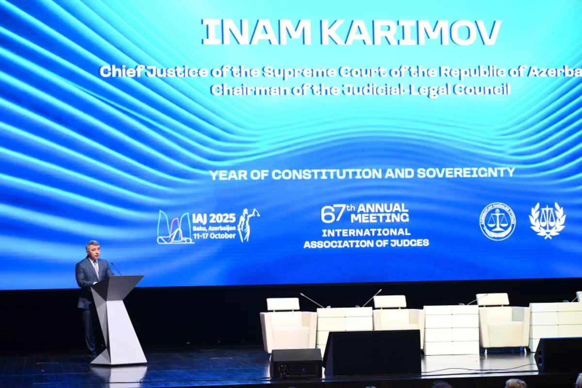 Baku Hosts International Conference on 'Judiciary and Its Relations with Other State Powers'