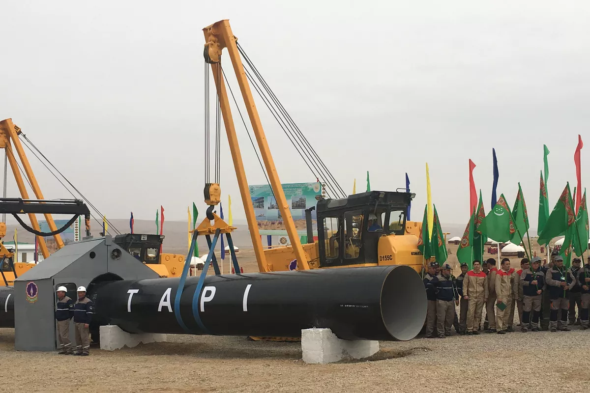 Turkmenistan, CNPC Hold Talks on TAPI Pipeline's Key Segment