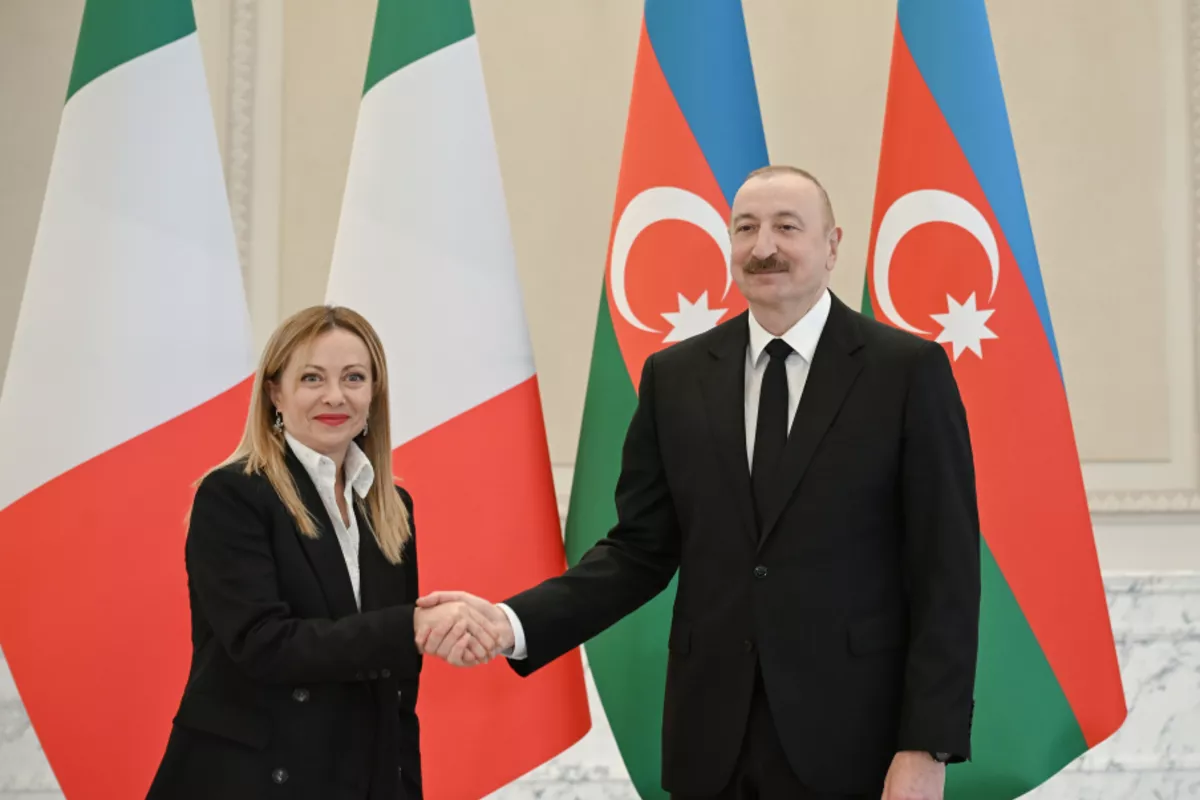 Italy's Meloni Expresses Gratitude to President Aliyev