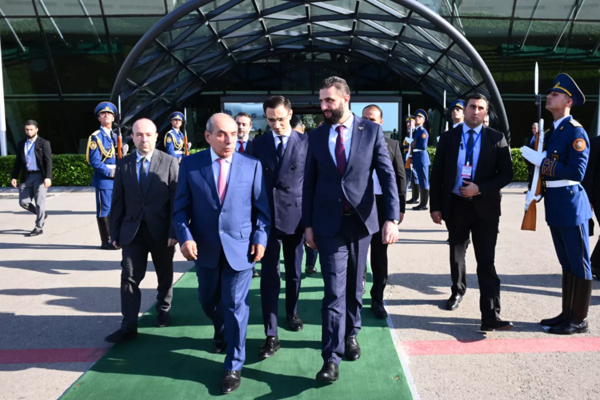 Syrian Transitional President Wraps Up Working Visit To Azerbaijan