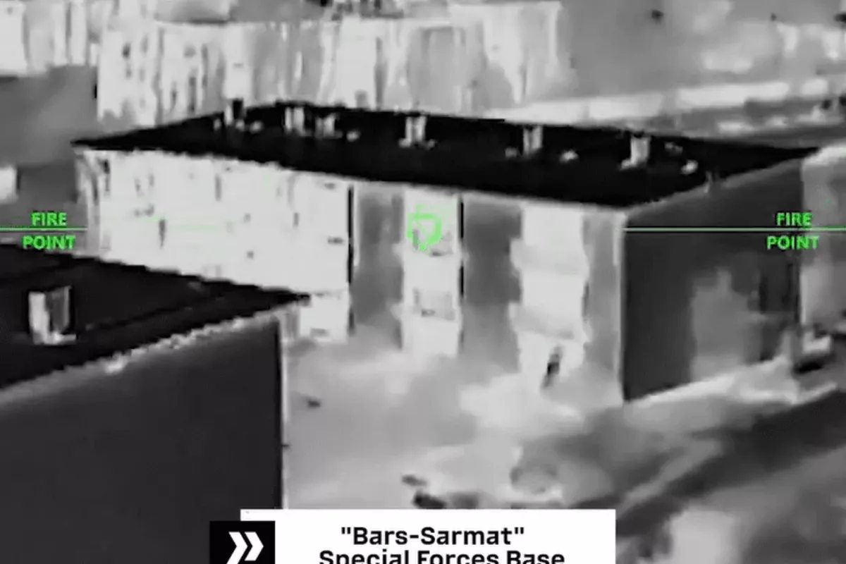 Ukraine Strikes Russian Drone Hub in Zaporizhzhia - VIDEO